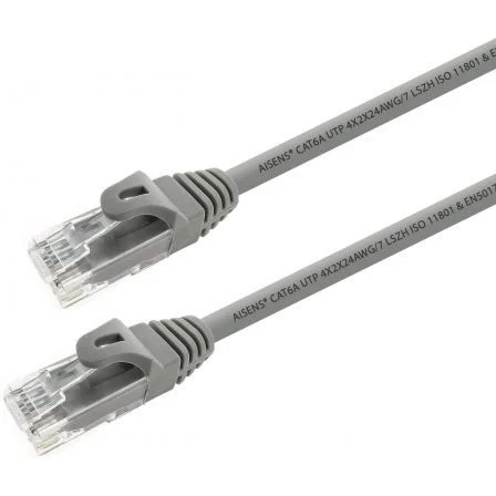 Aisens Cable de Red RJ45 CAT.6A UTP AWG24 3m Gris